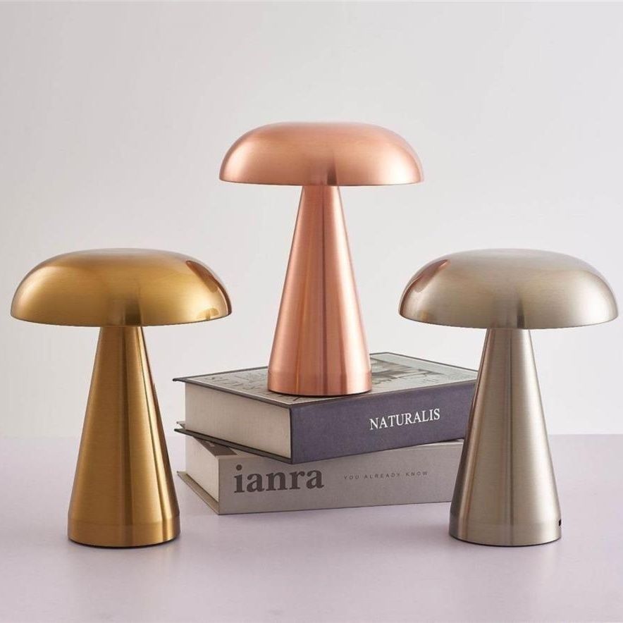 USB-C Rechargeable Wireless Table Lamp with 1800mAh Battery