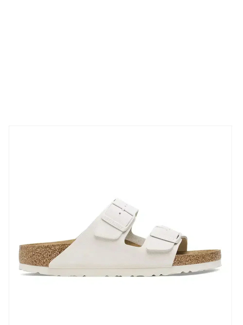 Birkenstock Arizona Classic White Suede Unisex Sandals