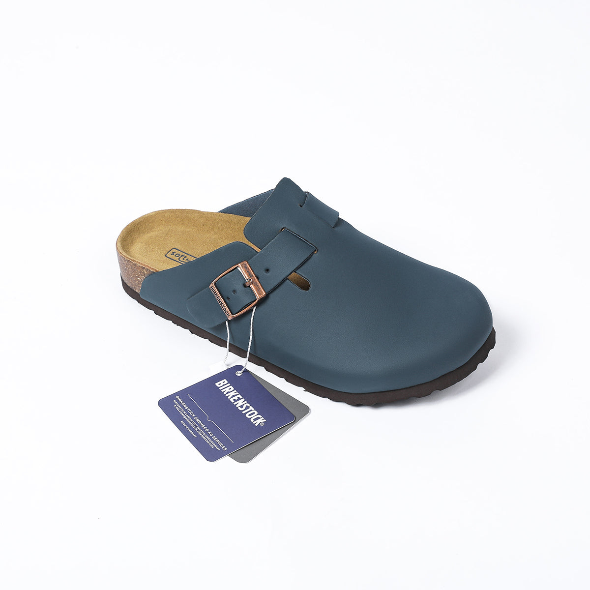 Birkenstock Boston Classic Blue Clogs