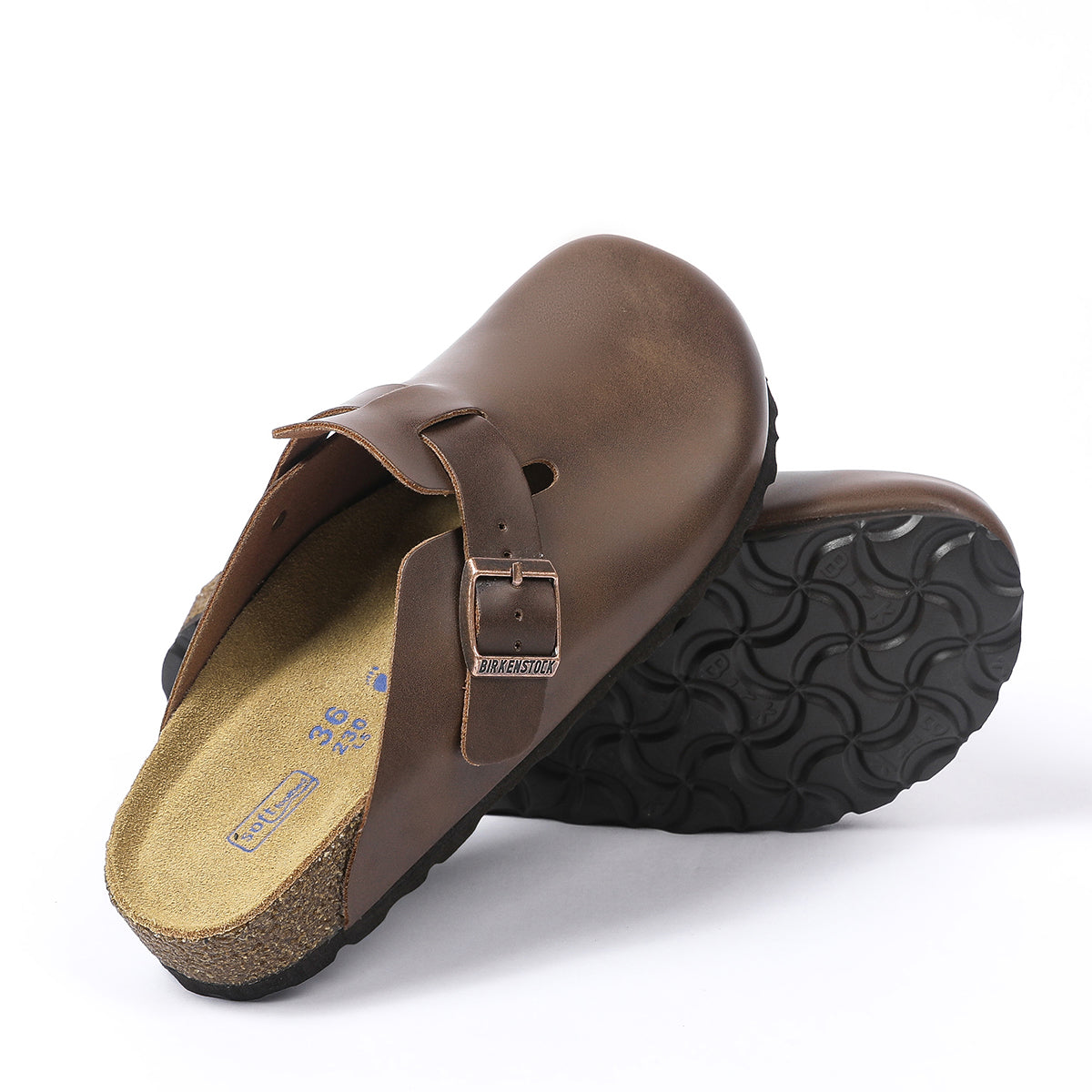 Birkenstock Boston Classic Brown Clogs