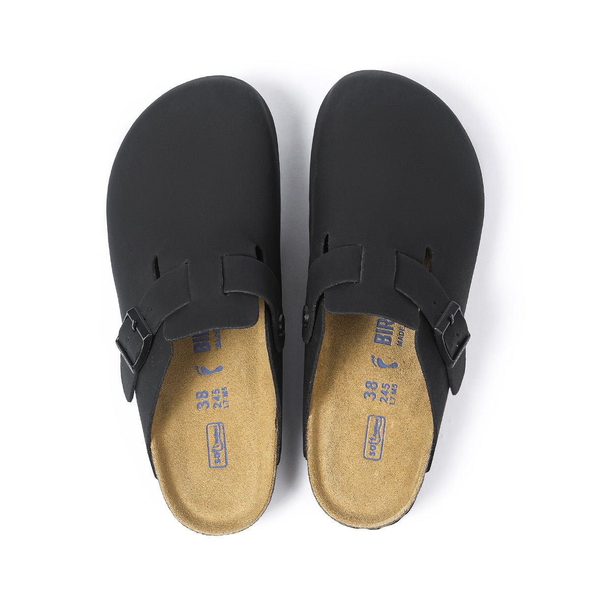 Birkenstock Boston Classic Clogs - Black