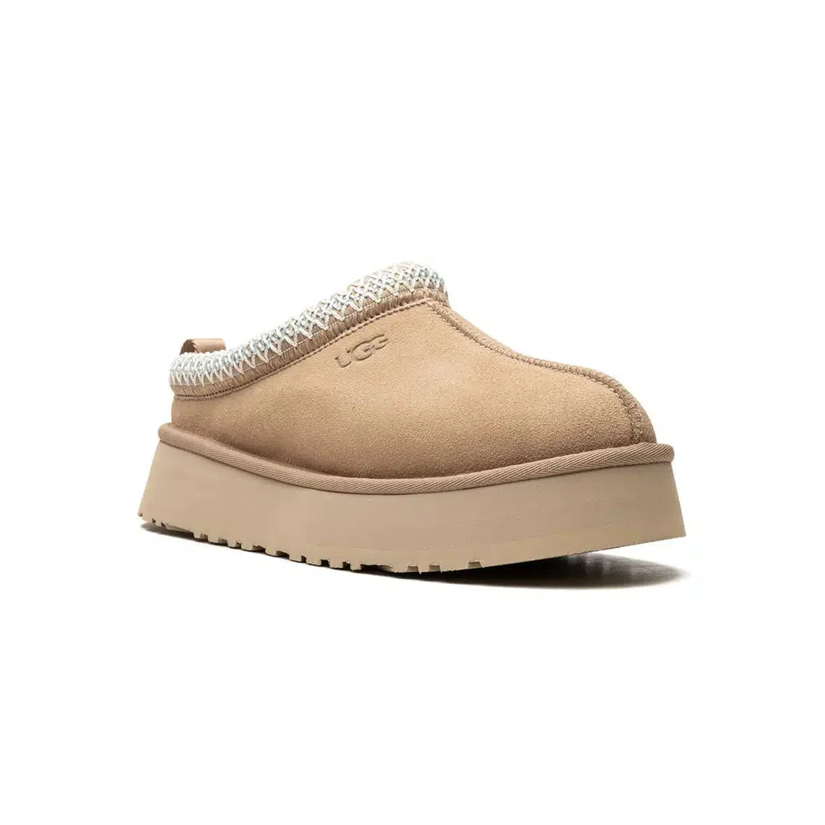 UGG Tazz Slippers Sand Beige – Elegant & Comfortable with Elevated Sole