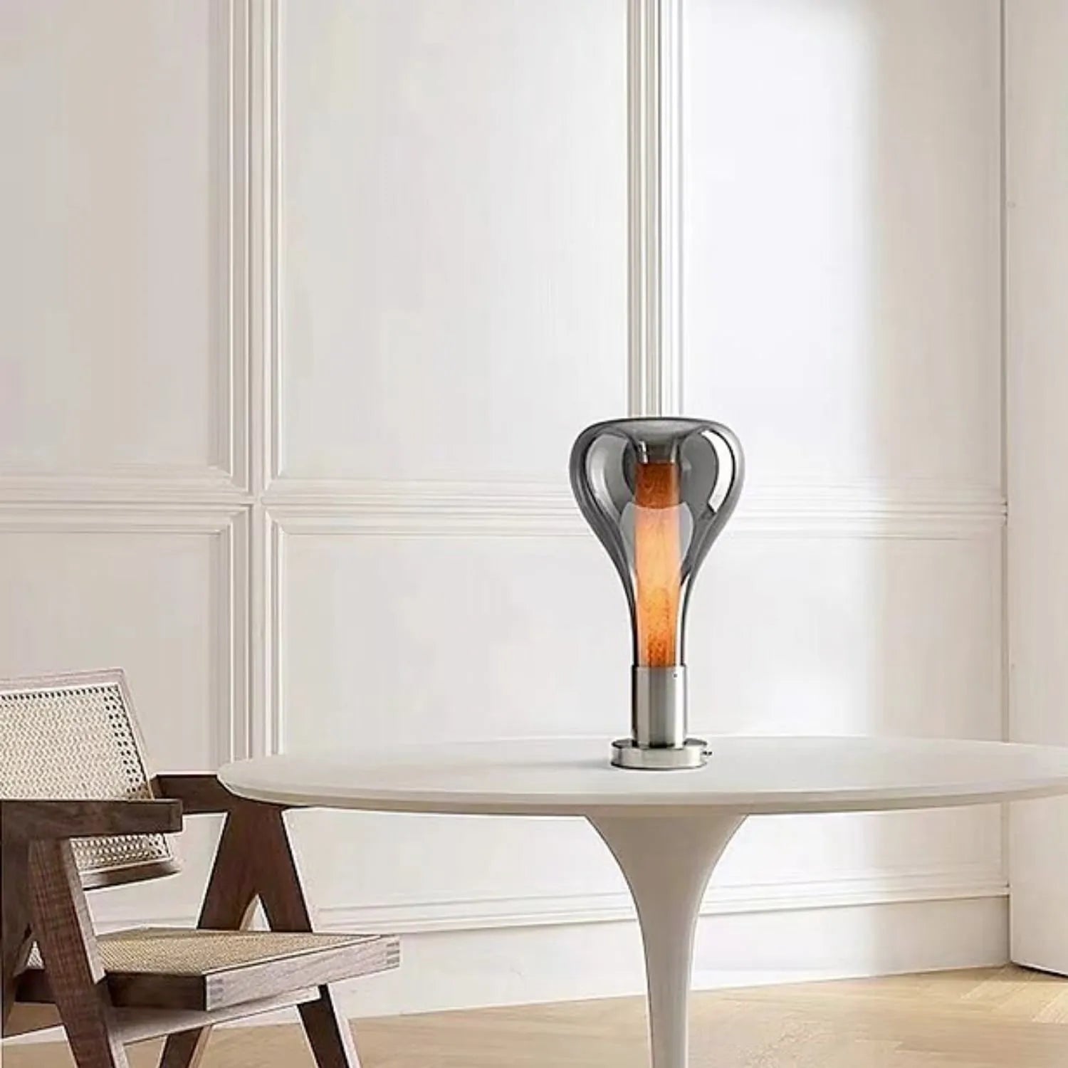 Soreana LED Lava‑Art Glass Table Lamp