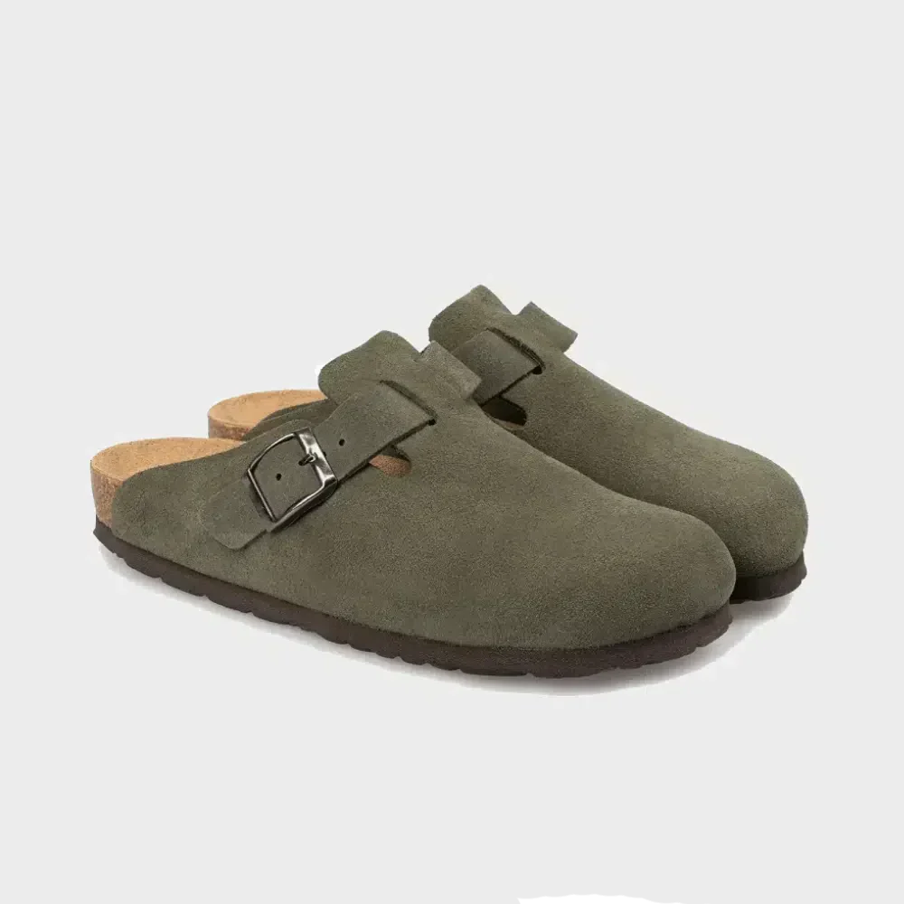 Birkenstock Boston Comfortable Suede Unisex Clogs