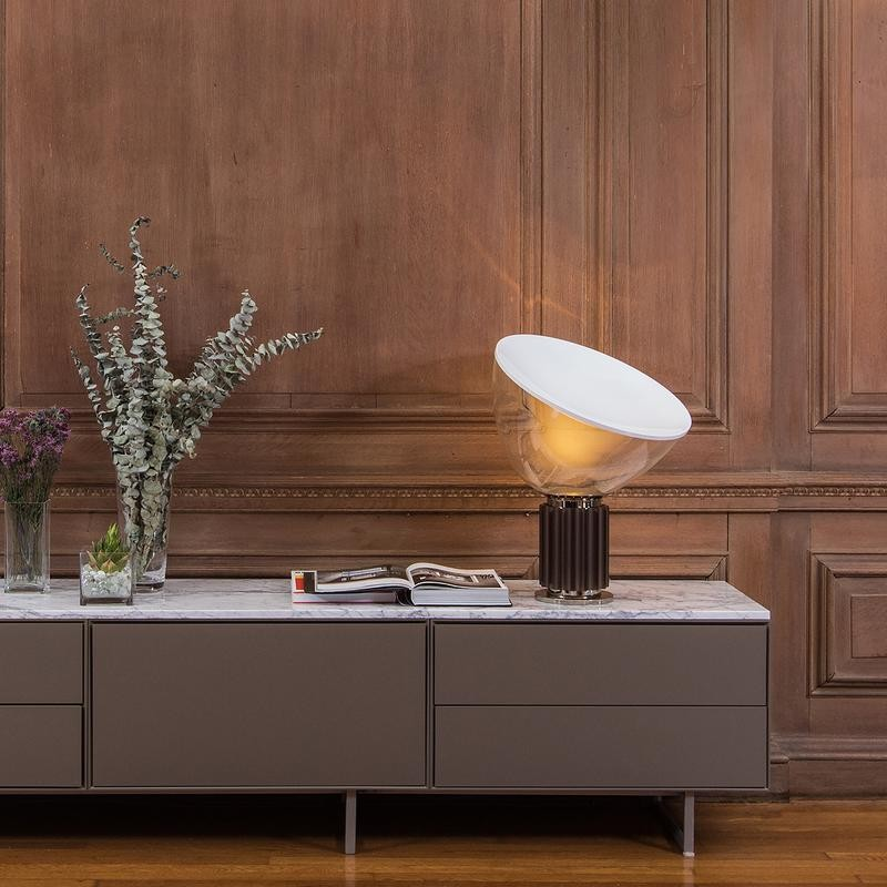 Soreana Polished Chrome Table Lamp