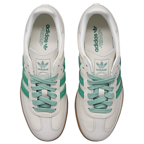 Adidas Originals Samba OG Uomo Bianco Verde - immagine 4