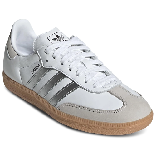 Adidas Originals Samba OG Donna Core White Silver - immagine 4