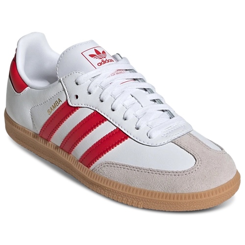 Adidas Originals Samba OG Uomo Bianco Rosso - immagine 4