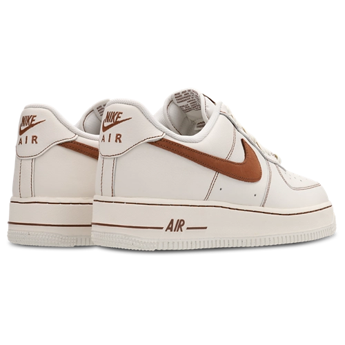 Nike Air Force 1 07 Donna Bianco Marrone - immagine 3
