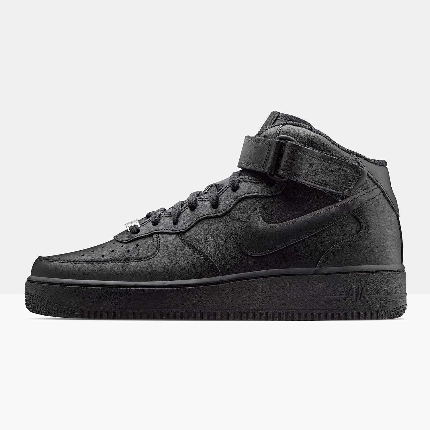 Nike Air Force 1 07 Mid Uomo Nero - immagine 2
