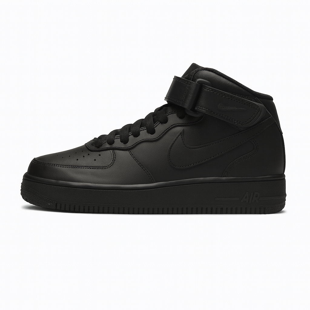 Nike Air Force 1 07 Mid Uomo Nero - immagine 5
