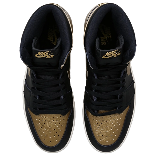 Nike Dunk AJ1 Retro High OG Uomo Gold Sail - immagine 5