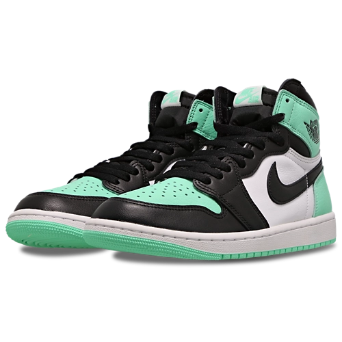 Nike Dunk AJ1 Retro High OG Uomo Verde Bagliore - immagine 3