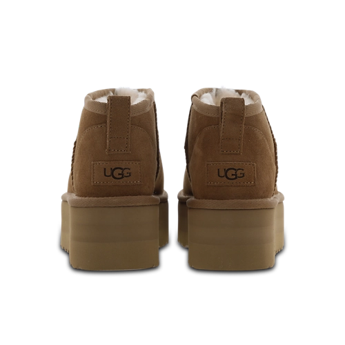 UGG Classic Ultra Mini Platform Donna Castagna - immagine 3